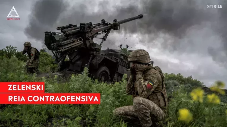 Contraofensiva Ucrainei va fi reluata cu atacuri mai puternice