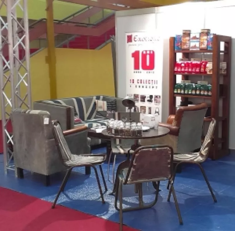 Exotique a fost prezent la targul Romhotel 2013 cu ultima sa colectie, "Industrial Collection"