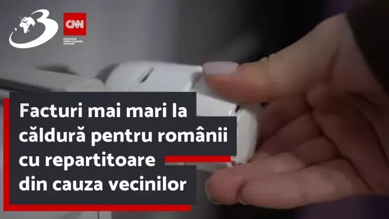 Facturi mai mari la caldura pentru romanii cu repartitoare din cauza vecinilor