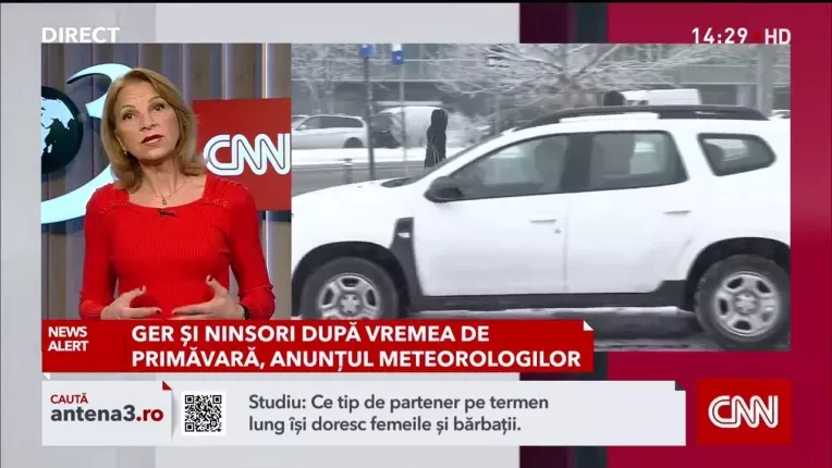 Ger si ninsori dupa vremea de primavara, anuntul meteorologilor