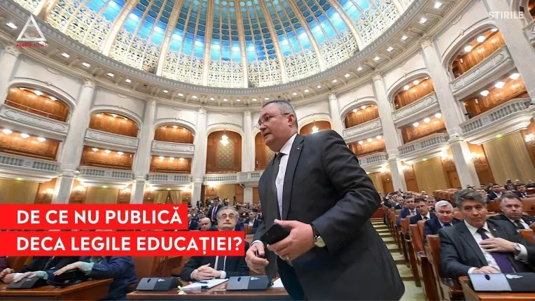Guvernul Ciuca tine secret Legile Educatiei