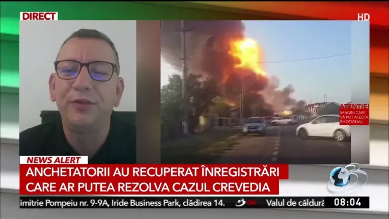 Inregistrarile descoperite de anchetatori care ar putea rezolva cazul exploziilor de la Crevedia