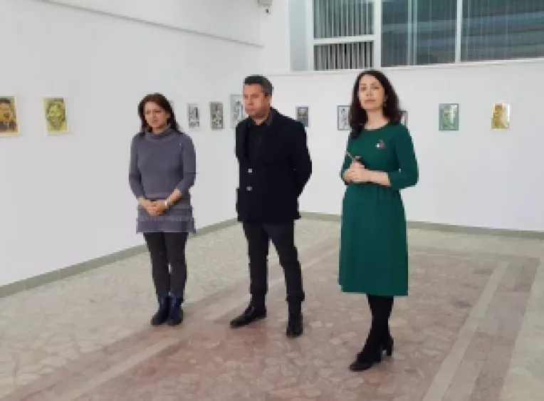 Jimmy Stanescu, expozitie de grafica si caricatura la Centrul Cultural UNESCO Ionel Perlea din Slobozia