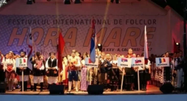 La Calarasi, in perioada 11-15 august 2018, are loc Festivalul international de folclor HORA MARE
