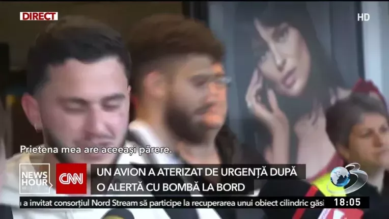 Marturiile pasagerilor din avionul aterizat de urgenta la Istanbul, dupa o amenintare cu bomba