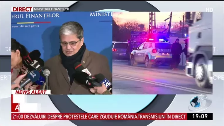 Ministrul Finantelor, dupa negocierile cu fermierii si protestatarii