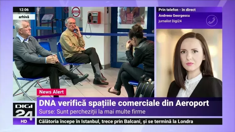 Perchezitii DNA in Aeroportul Otopeni. Procurorii ancheteaza contractele de inchiriere