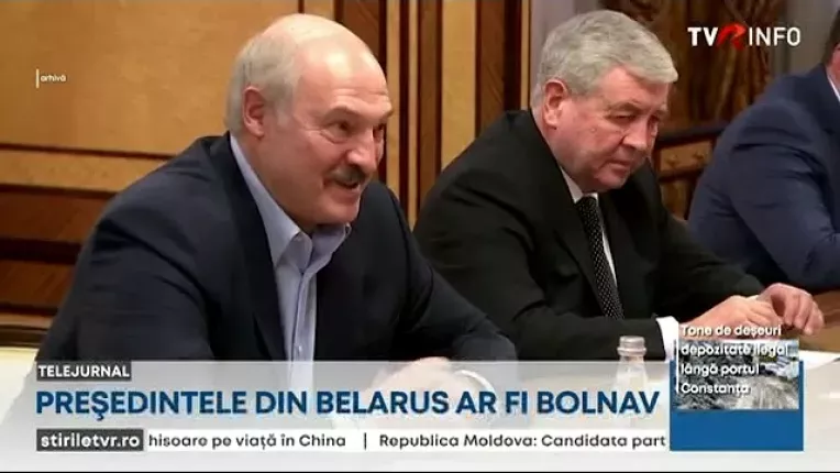 Presedintele din Belarus ar fi bolnav. Politicianul nu a mai fost vazut de cateva zile