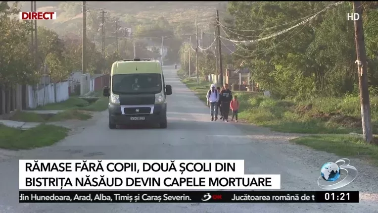 Ramase fara copii, doua scoli din Bistrita vor deveni capele mortuare