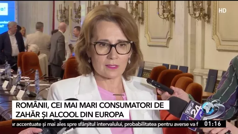 Romania, pe primul loc in Europa la consumul de zahar si alcool