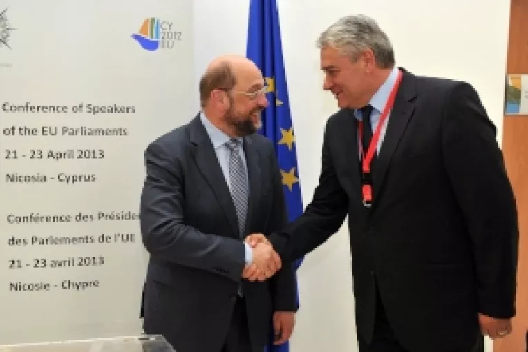 Senatorul roman Nicolae Moga la Conferinta Presedintilor Parlamentelor Uniunii Europene: Masuri inteligente, drepte si eficiente, pentru relansarea constructiei europene