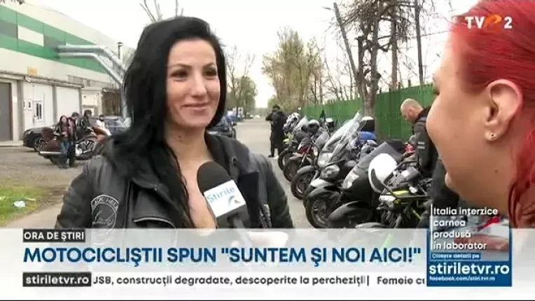 Sute de motociclisti si-au turat motoarele prin centrul Capitalei