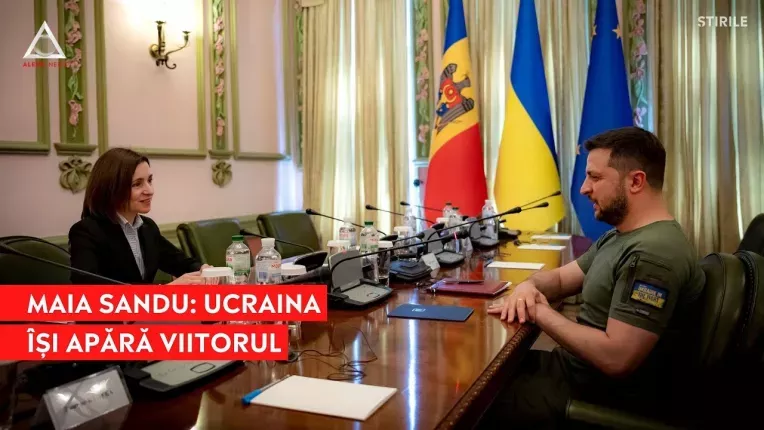 Videoclipul distribuit de Maia Sandu la un an de razboi